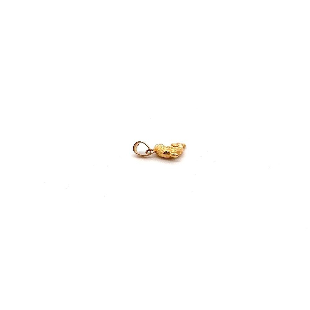 18K Gold Pendant Charm Dolphin 0.53 grams - Picture 5 of 9